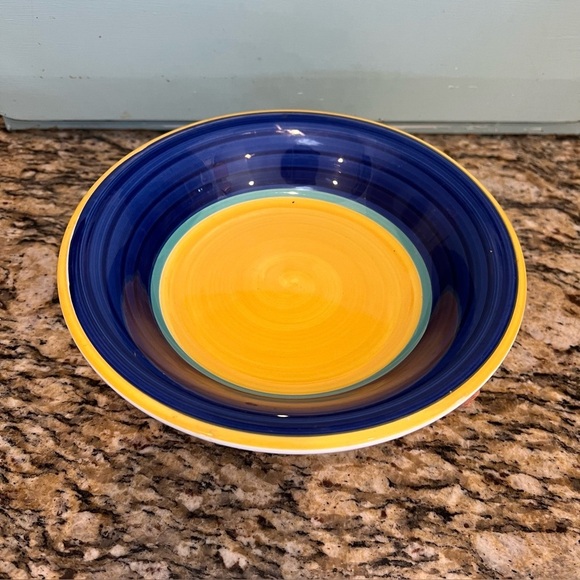 Other - Ceramica San Marciano hand painted, made in Italy bowl. 8” diameter